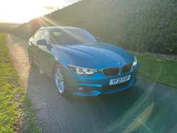 Blue Used 2021 BMW 420 M Sport Sedan | £20,750 (Fair price)