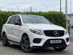 White Used 2018 Mercedes GLE350 Premium Plus SUV | £19,795 (Fair price)