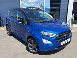 Blue Used 2019 Ford Ecosport ST-Line SUV | £9,995 (Fair price)