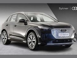 Black Used 2024 Audi Q4 e-tron Sport SUV | £32,000