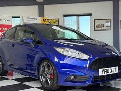 Blue Used 2016 Ford Fiesta ST Hatchback | £7,495 (A bit pricey)