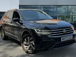 Black Used 2023 VW Tiguan Allspace Life SUV | £22,800 (Good price)