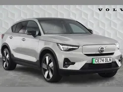 Silver Used 2024 Volvo C40 Ultimate SUV | £37,170 (Fair price)