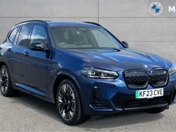 Blue Used 2023 BMW iX3 M Sport SUV | £37,635 (A bit pricey)