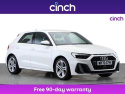 White Used 2020 Audi A1 S-Line Hatchback | £18,349 (Fair price)
