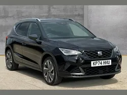Midnight black magnetic tech grey Used 2024 Seat Arona FR Sport SUV | £18,740 (Fair price)