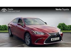Red Used 2021 Lexus ES300H Sedan | £24,645 (Good price)