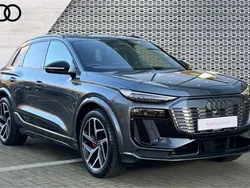 Grey Used 2024 Audi Q6 e-tron Advanced SUV | £59,925 (Super price)