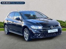 Black Used 2024 VW Polo R-line Hatchback | £21,094 (Fair price)