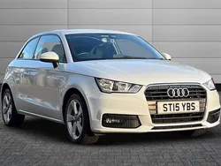 Glacier white Used 2015 Audi A1 Sport Hatchback | £6,790 (Fair price)
