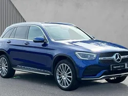 Brilliant blue metallic Used 2020 Mercedes E300 AMG Line Premium SUV | £25,975 (Good price)