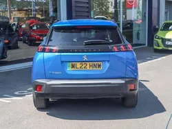 Blue Used 2022 Peugeot e-2008 Allure Premium SUV | £12,474 (Fair price)