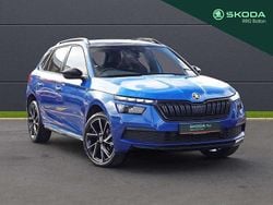 Race blue metallic Used 2022 Skoda Kamiq Monte Carlo SUV | £18,295 (Fair price)