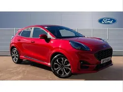 Red Used 2022 Ford Puma Gen-E ST-Line SUV | £14,778 (Fair price)