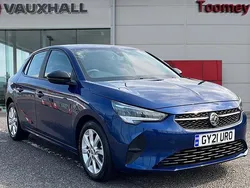 Blue Used 2021 Vauxhall Corsa S Hatchback | £10,500 (Good price)
