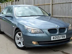 Blue Used 2009 BMW 520 Sedan | £5,249 (A bit pricey)