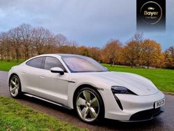 Grey Used 2021 Porsche Taycan Sedan | £36,985 (Fair price)