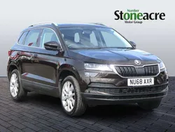 Brown Used 2018 Skoda Karoq SE L SUV | £15,750 (Fair price)