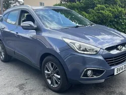Blue Used 2014 Hyundai ix35 SE SUV | £5,950 (Fair price)