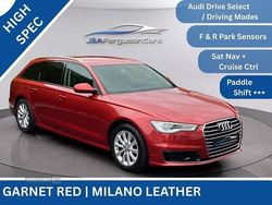 Red Used 2015 Audi A6 Advanced Estate | £9,999 (Fair price)