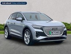 Silver Used 2025 Audi Q4 e-tron S-Line SUV | £35,885 (Super price)