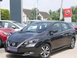 Black Used 2021 Nissan Leaf Acenta Hatchback | £9,440 (Good price)