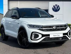 White New 2025 VW T-Roc Black Edition SUV | £36,690 (Fair price)