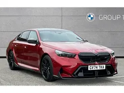 Fire red Used 2025 BMW M5 Comfort Edition Sedan | £107,750