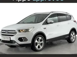 White Used 2018 Ford Kuga Zetec SUV | £9,980 (Fair price)