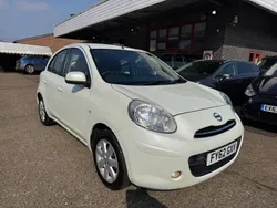 White Used 2013 Nissan Micra Acenta Hatchback | £4,495 (Fair price)