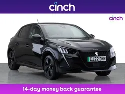 Black Used 2022 Peugeot e-208 GTi Hatchback | £13,249 (Fair price)