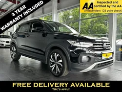 Black Used 2022 VW T-Cross Black Edition SUV | £15,400 (Fair price)