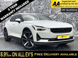 White Used 2022 Polestar 2 Standard Range Single Motor Sedan | £17,195 (Fair price)