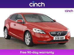 Red Used 2018 Volvo V40 Inscription Estate | £11,699 (A bit pricey)