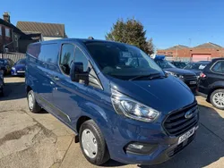 Blue Used 2021 Ford Transit Custom Trend Van | £12,995 (Expensive)