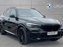 Black Used 2022 BMW X5 M Sport SUV | £44,493 (Super price)