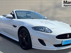 Metallic yulong white Used 2012 Jaguar XK Supercharged Cabriolet | £33,155