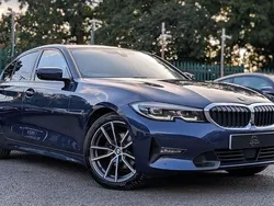 Blue Used 2019 BMW 320 Sport Line Sedan | £17,298 (Fair price)