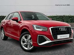 Red New 2025 Audi Q2 S-Line SUV | £29,495 (Good price)