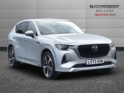 Silver Used 2023 Mazda CX-60 Takumi-Line SUV | £32,995 (A bit pricey)