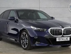 Blue Used 2024 BMW 530e M Sport | £49,000
