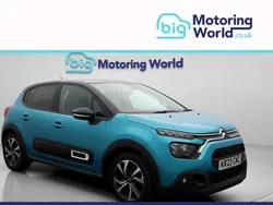 Blue Used 2022 Citroën C3 PureTech Hatchback | £12,800 (Fair price)