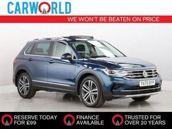 Blue Used 2020 VW Tiguan Elegance SUV | £15,700 (Good price)