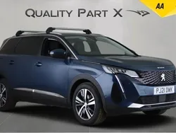 Blue Used 2021 Peugeot 5008 Allure Premium MPV | £18,450 (Fair price)