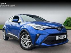 Nebula blue Used 2021 Toyota C-HR SUV | £17,394 (Good price)