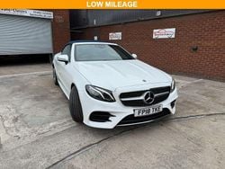 White Used 2018 Mercedes E220 AMG line Cabriolet | £20,695 (Good price)