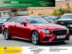 Red Used 2019 Mercedes E220 AMG line Coupe | £18,240 (Good price)