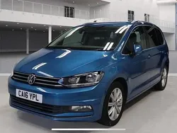 Blue Used 2016 VW Touran SEL MPV | £9,495 (Fair price)