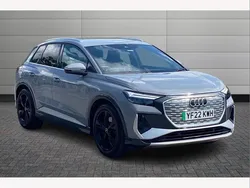 Grey Used 2022 Audi Q4 e-tron S-Line SUV | £26,950 (Good price)
