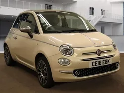 Grey Used 2018 Fiat 500 Collezione Cabriolet | £11,995